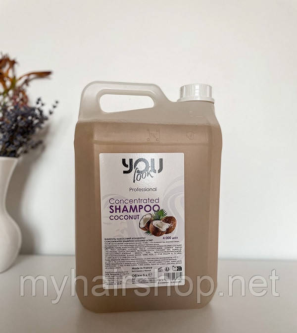 Шампунь для всіх типів волосся YOU LOOK Professional coconut shampoo 5000 мл