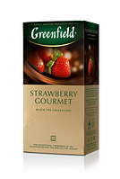 Чай чорний 1.5г*25*10, пакет "Strawberry Gourmet", GREENFIELD