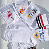 Шкарпетки чоловічі смугасті серії TREN 23-25 р. (12 пар!) (Демісезон/літні) Варос, фото 3