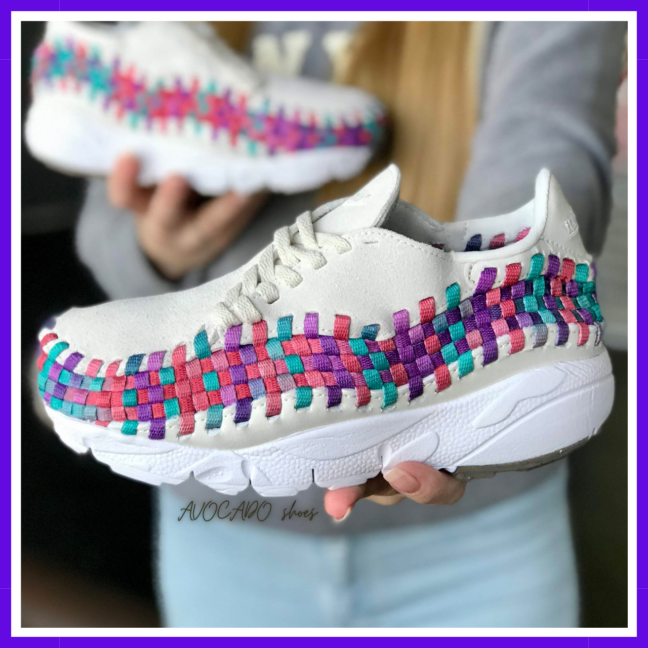 Nike Footscape Woven white gray