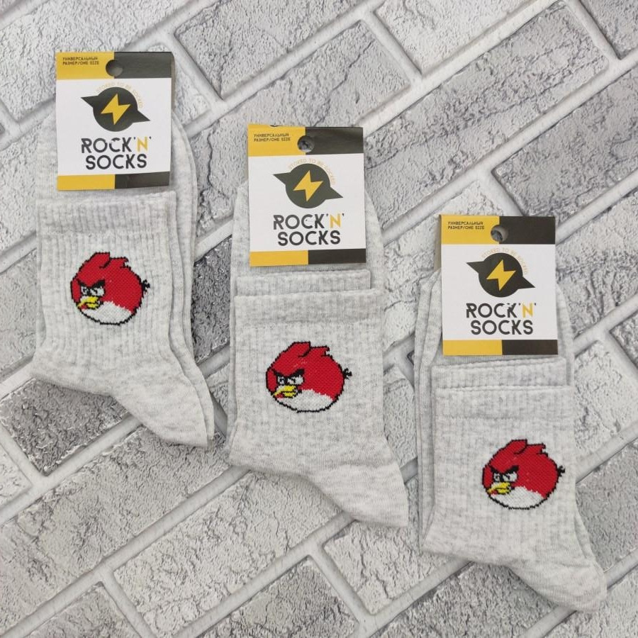 Шкарпетки високі весна/осінь Rock'n'socks 444-18 Україна one size (37-44р) НМД-0510502, фото 1