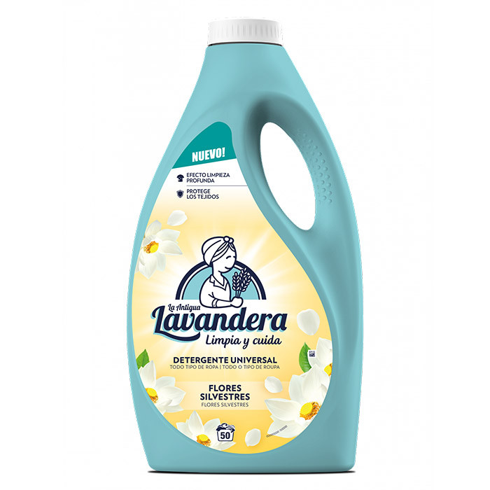Гель для прання Lavandera Floral Польові квіти 2,5 л 50 прань