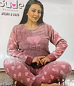 Жіноча махрова піжама розмір L