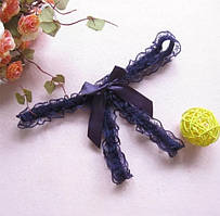 Трусики з розрізом жіночі універсальний фіолетовий