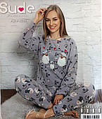 Жіночі махрові піжами та костюми