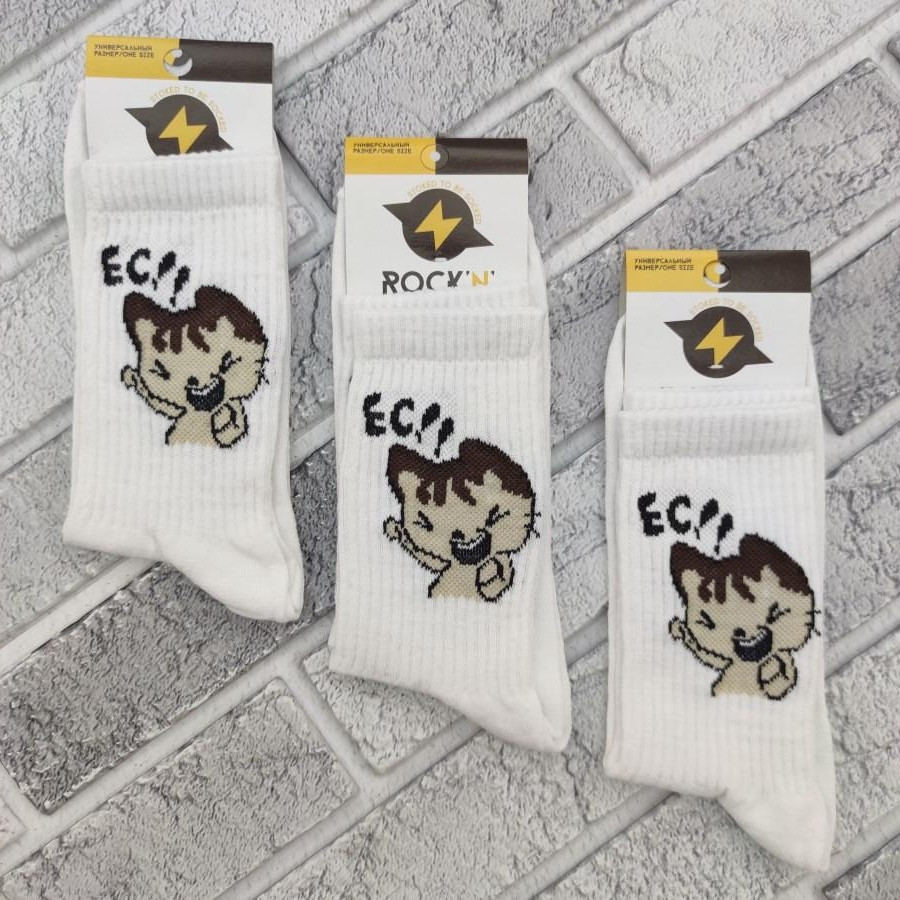 Шкарпетки високі весна/осінь Rock'n'socks 444-39 Україна one size (37-44р) НМД-0510486, фото 1