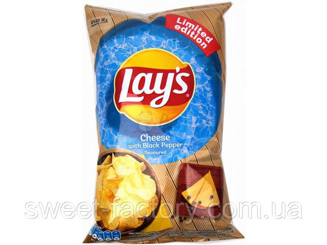 Чипси Lay's Cheese Black Pepper Сир перець 140g (ID#1654313633), цена ...