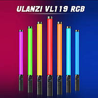 Ulanzi VL119 RGB Цветная LED лампа. Видеосвет. Светодиодная палка.