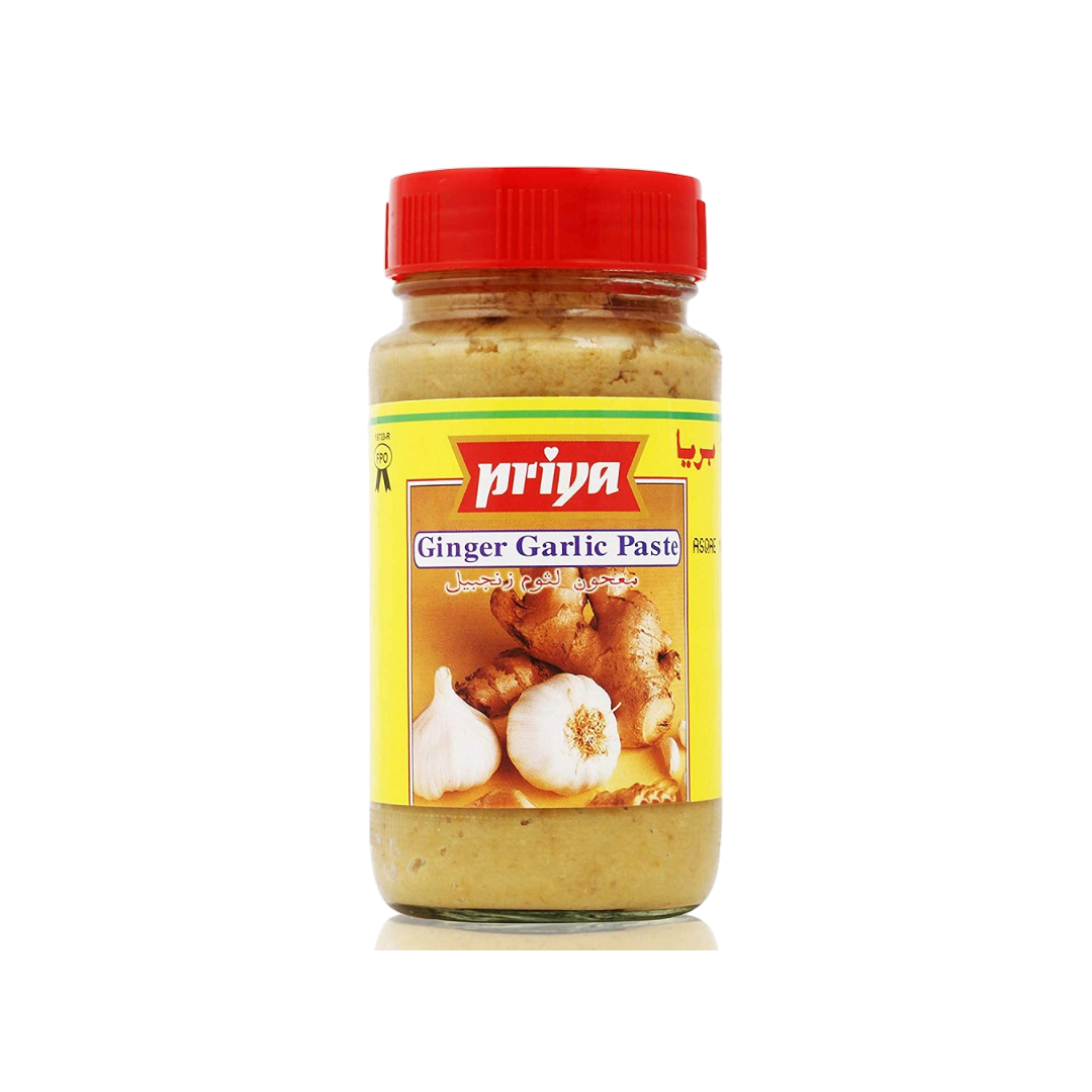 Імбирно-чосночна паста Priya Ginger Garlic Paste для пікантних страв зміцнення імуніту 300 г - фото 2 - id-p1296877854