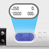 Скакалка цифрова Crossfit провідна/бездротова (лічильник стрибків, калорії, таймер, встановлення ваги), фото 9