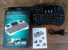Бездротова мініклавіатура i8 для смарт ТВ/ПК/планшетів ⁇ KEYBOARD, фото 4
