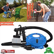 Пульверизатор для фарби професійний, фарбопульт електричний  ⁇  Фарборозпилювач, фото 2