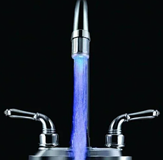 Насадка для крана з підсвіткою Led Water Glow, фото 6