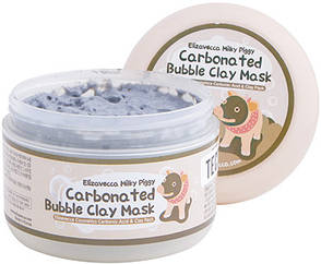 Глиняно-бульбашкова маска для обличчя Elizavecca Milky Piggy Carbonated Bubble Clay Mask, 100 г, фото 3