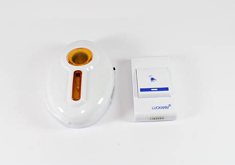 Дверний дзвінок 8620 Бездротовий дверний дзвінок на батарейках! Найкраща ціна!, фото 1