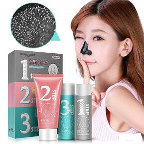 Набір для видалення чорних цяток BioAqua 3 в 1, фото 1