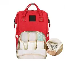 Сумка-рюкзак для мам MOTHER BAG el-1230 СИНЯЯ, фото 5