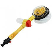 Обертова щітка насадка на шланг для миття автомобіля Water Blast Cleaner Roto Brush