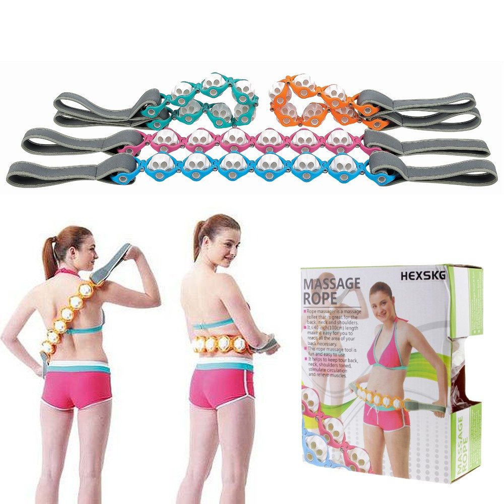 Масажер-стрічка роликовий Massage Rope (WN-18)