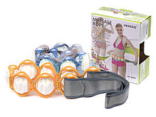 Масажер-стрічка роликовий Massage Rope (WN-18), фото 3