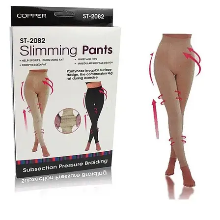Коригувальні колготи легінси Slimming PANTS Стягуюча жіноча білизна, фото 1