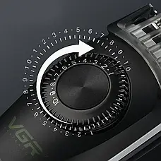 Акумуляторна машинка для стрижки волос VGR V028, фото 4