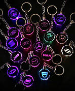 Брелок для авто ключів зі світним кристалом для вашого автомобіля