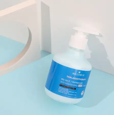 Охолоджувальний антицелюлітний крем для тіла Thalassotherapy HOLLYSKIN, фото 3