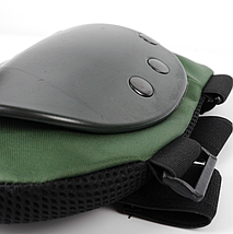 Тактичні наколінники захисні Панцир хакі, фото 3