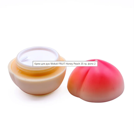 Крем для рук Wokali FRUIT Honey Peach, фото 2