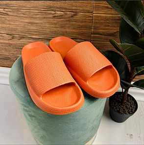 Shoozy капці шльопанці жіночі, жовтогарячі, фото 1