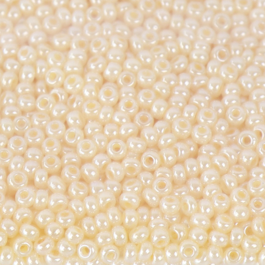 Бісер Preciosa10, 50г, №536-33119/47113, перлинний, екрю, фото 1