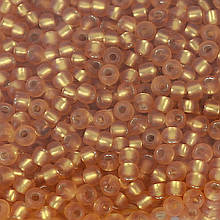 Бісер Preciosa10, 50г, №182-33119/17050, прозорий зі срібною серединкою, золото