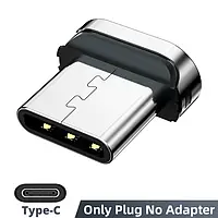 Магнітний овальний конектор PLUG Type usb C для магнітного кабелю