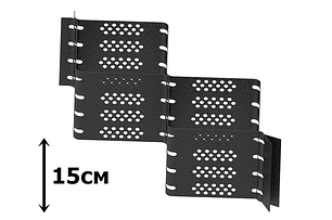 Висота решітки 15см