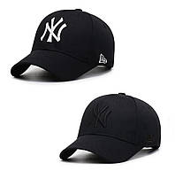 Кепка Бейсболка NY (New York, Yankees) с изогнутым козырьком, Унисекс New Era One size