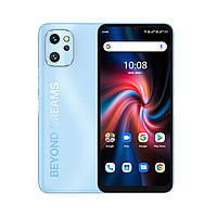 Мощный смартфон Umidigi F3S 6/128Gb light blue мобильный телефон с большим экраном и батареей