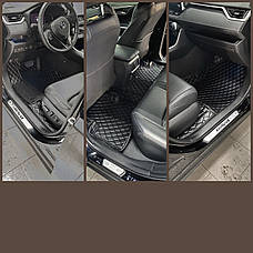 Комплект килимків з екошкіри для Toyota Corolla 10, фото 3