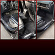 Комплект килимків з екошкіри для Mercedes GL X166, на 5/7 місць, фото 3