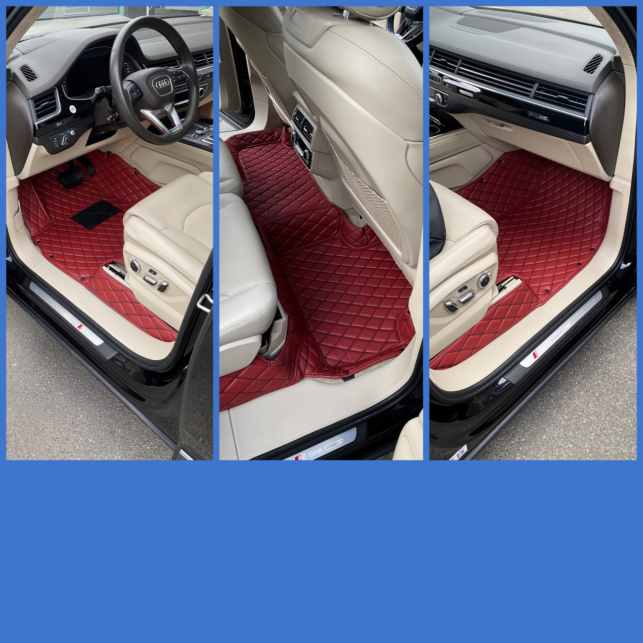 Комплект килимків з екошкіри для Range Rover Sport 2004-2013