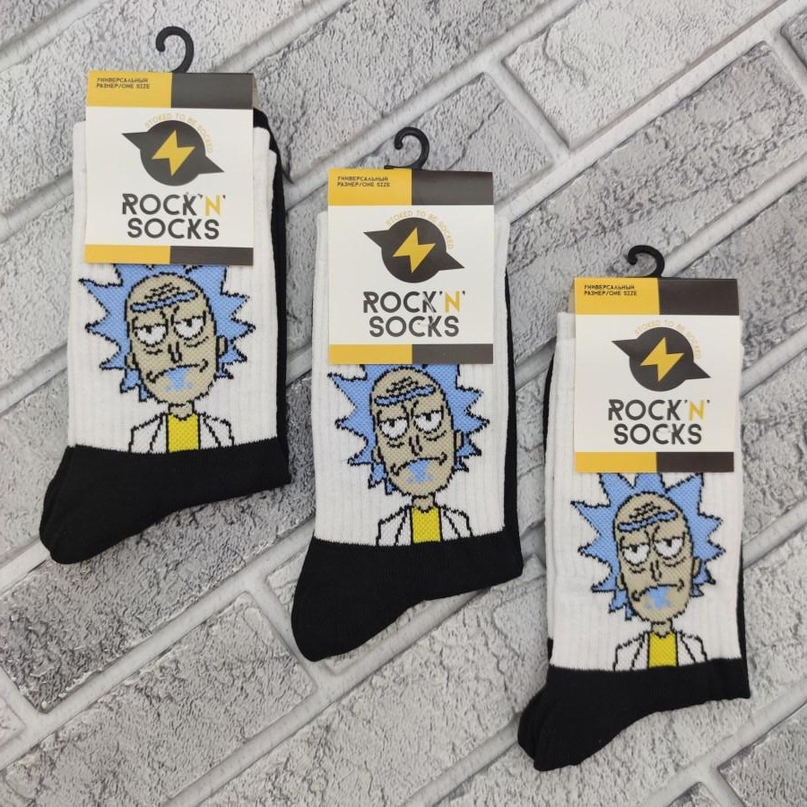 Шкарпетки з приколами демісезонні Rock'n ' socks 444-55 Україна one size (37-44р) НМД-0510633