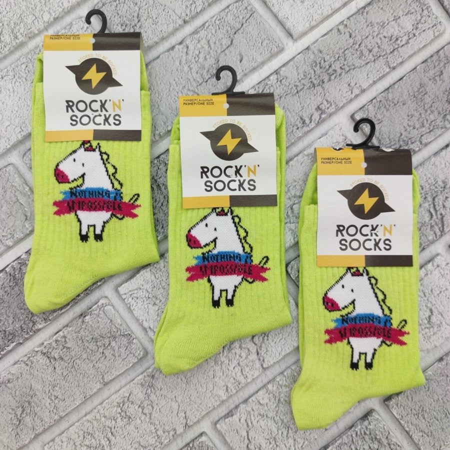 Шкарпетки високі весна/осінь Rock'n'socks 444-60 Україна one size (37-40р) НМД-0510507
