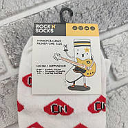 Шкарпетки високі весна/осінь Rock'n'socks 444-87 СЕРДЦЯ NO Україна one size (37-40р), фото 8