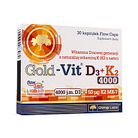 Витамины и минералы Olimp Gold-Vit D3+K2 4000 UI, 30 капсул