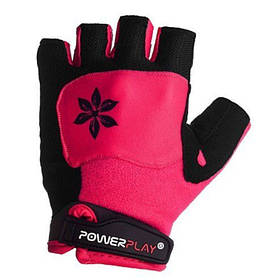 Велорукавички Power Play 5284 C, Pink - XS