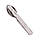 Столовый набір Mil-Tec® BW TSR 4-PC Stainless Steel - Steel, фото 3
