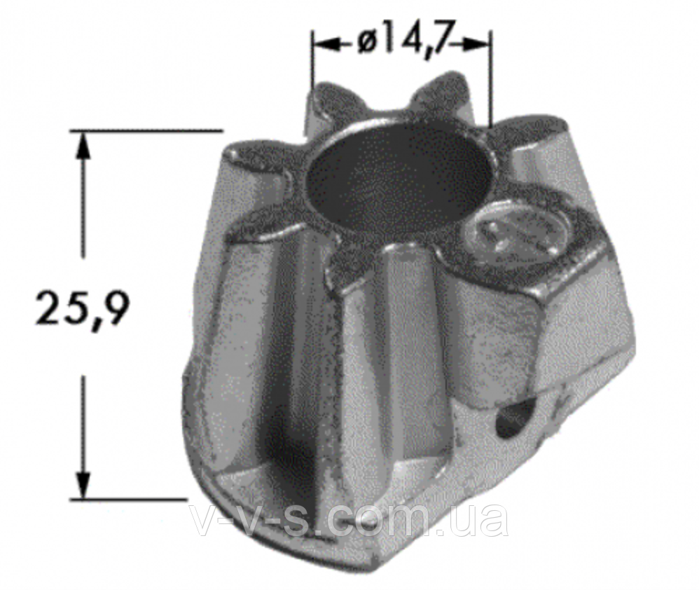 Конічне колесо І 8245-511-070-028 на прес-підбирач Famarol Z-511