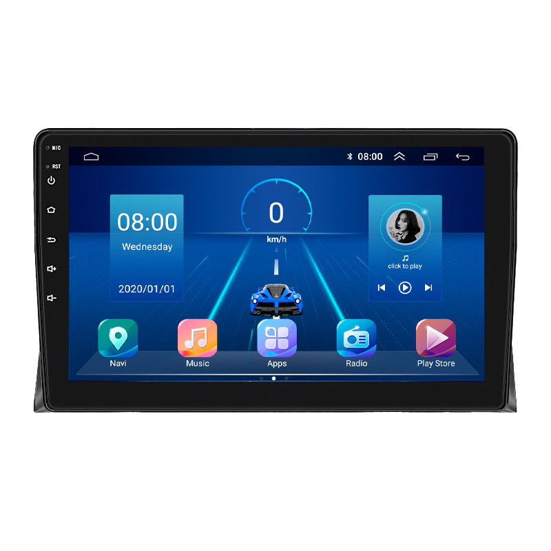 Lesko Standard Radio Recorder для Volkswagen Multivan T5 рестайлінг 2009-2015 екран 9 "4/64gb 4G Wi-Fi GPS TOP, фото 1