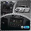 Леско на повний робочий день для Audi S3 II (8p) 2006-2008 екран 9 "6/128gb 4G Wi-Fi GPS TOP, фото 3
