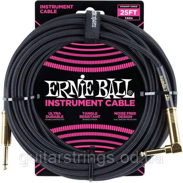 Кабель для гітари Ernie Ball 6058 Instrument Cable 7.62 m Straight /Angle